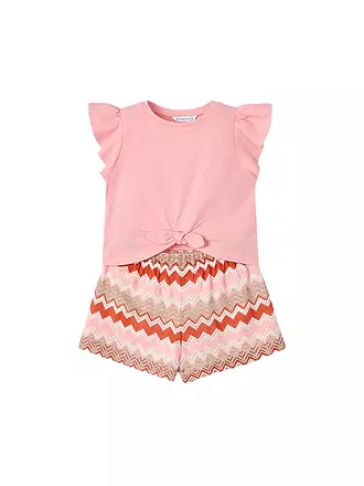 MAYORAL | Mädchen Set 2-teilig T-Shirt und Shorts | 